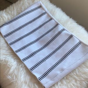 Babaton Striped Crop Top